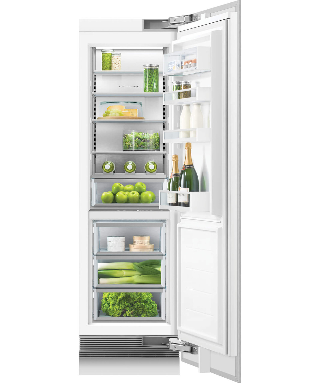 RS6121SRK1 - 383L Integrated Column Refrigerator 610mm - Stainless Steel Interior, Right hinge