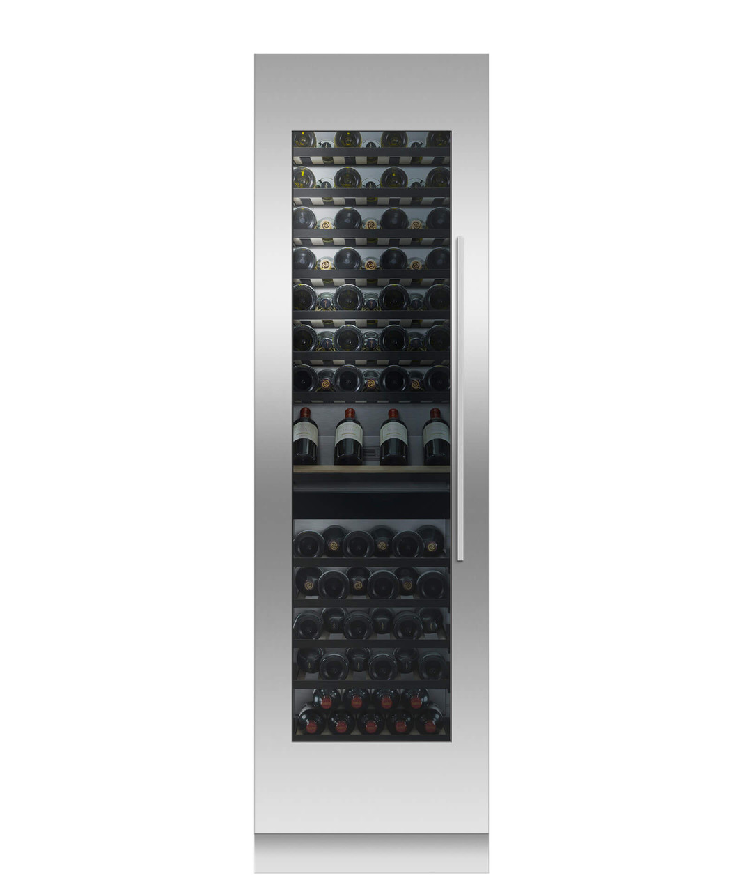 RS6121VL2K1 Integrated Column Wine Cabinet, 610mm - Left Hinge