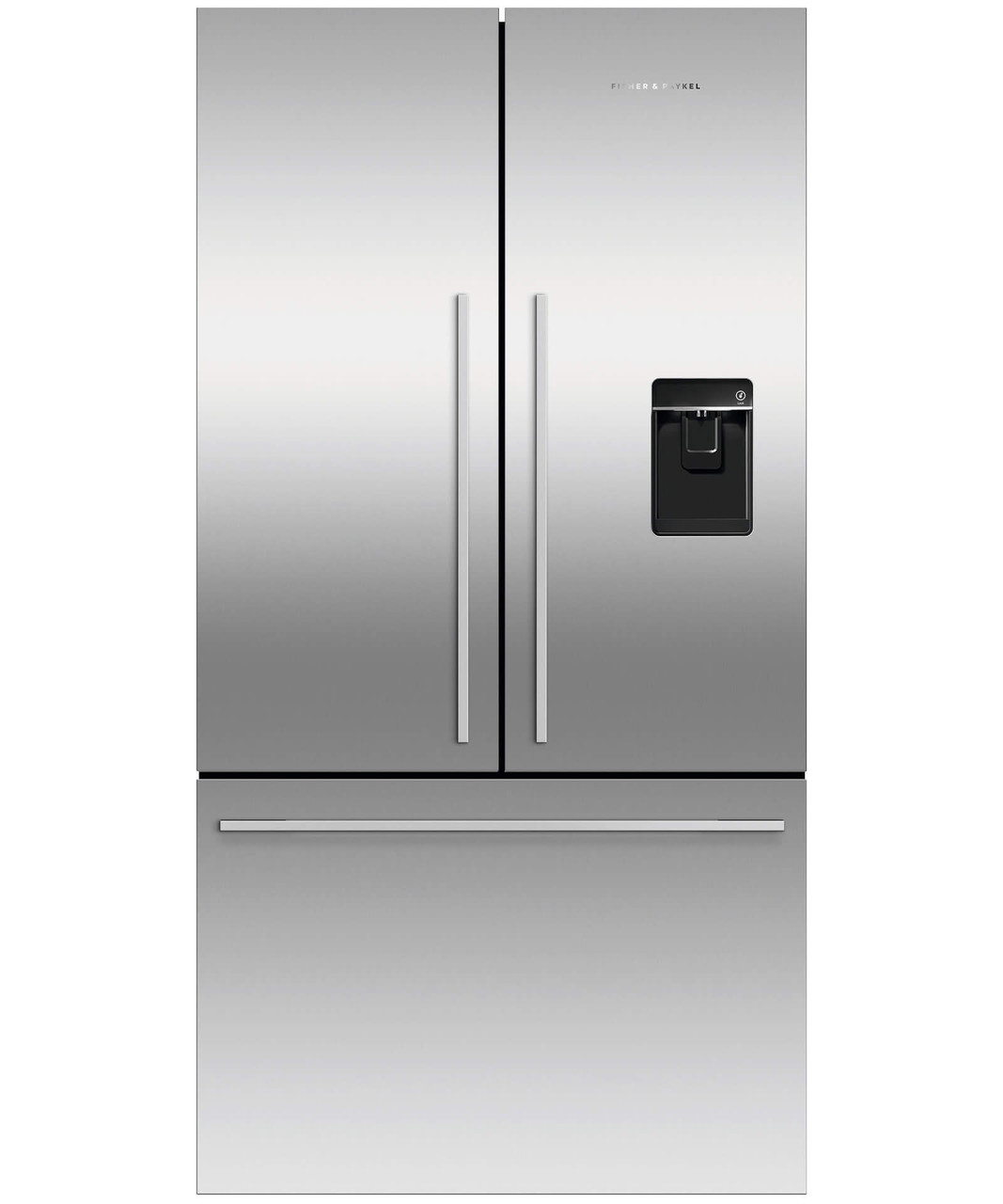 RF610ADUX5 - 614L French Door Fridge With Ice & Water - EZKleen Stainless Steel