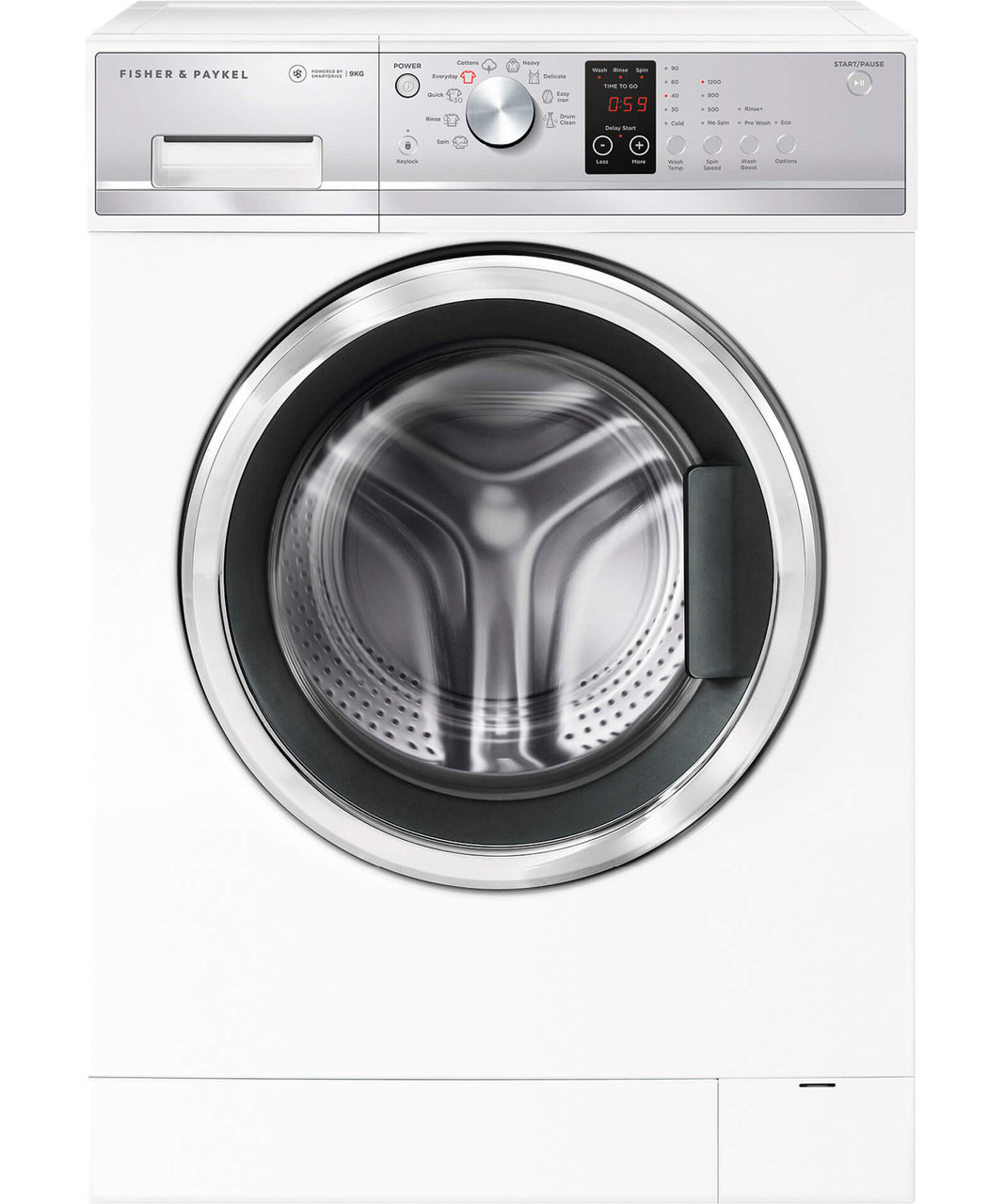 WH9060J3  - 9kg Front Loader Washing Machine - White