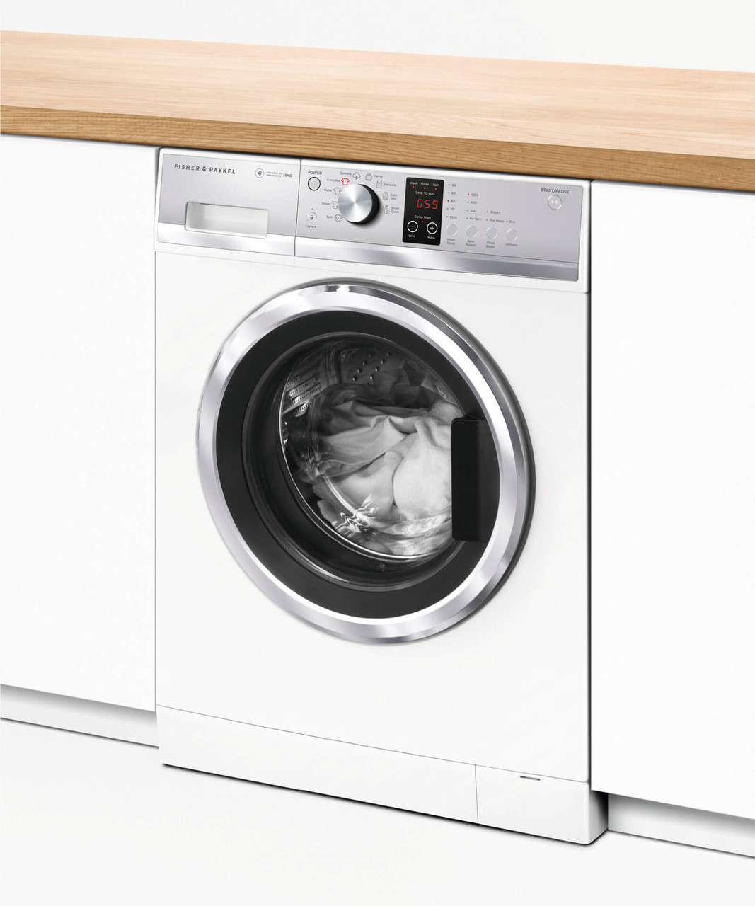 WH9060J3  - 9kg Front Loader Washing Machine - White