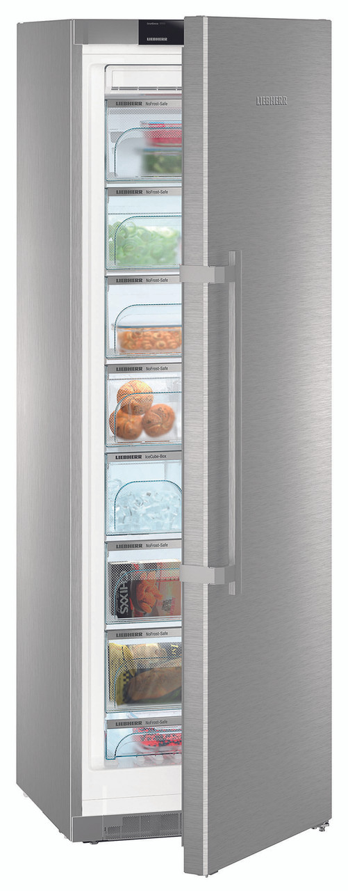 SGNPes 4365 - 315L Premium NoFrost Freezer - Stainless Steel