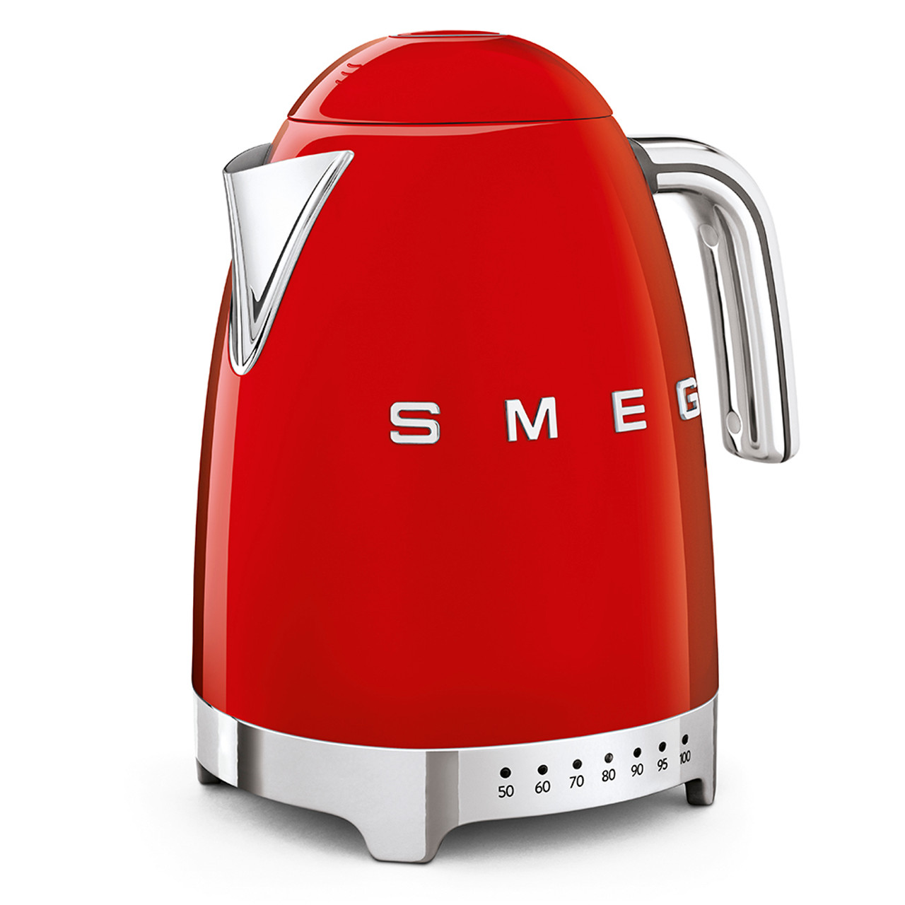 KLF04RDAU - 50'S Retro Style Aesthetic Kettle with Electric Variable Temp, RED
