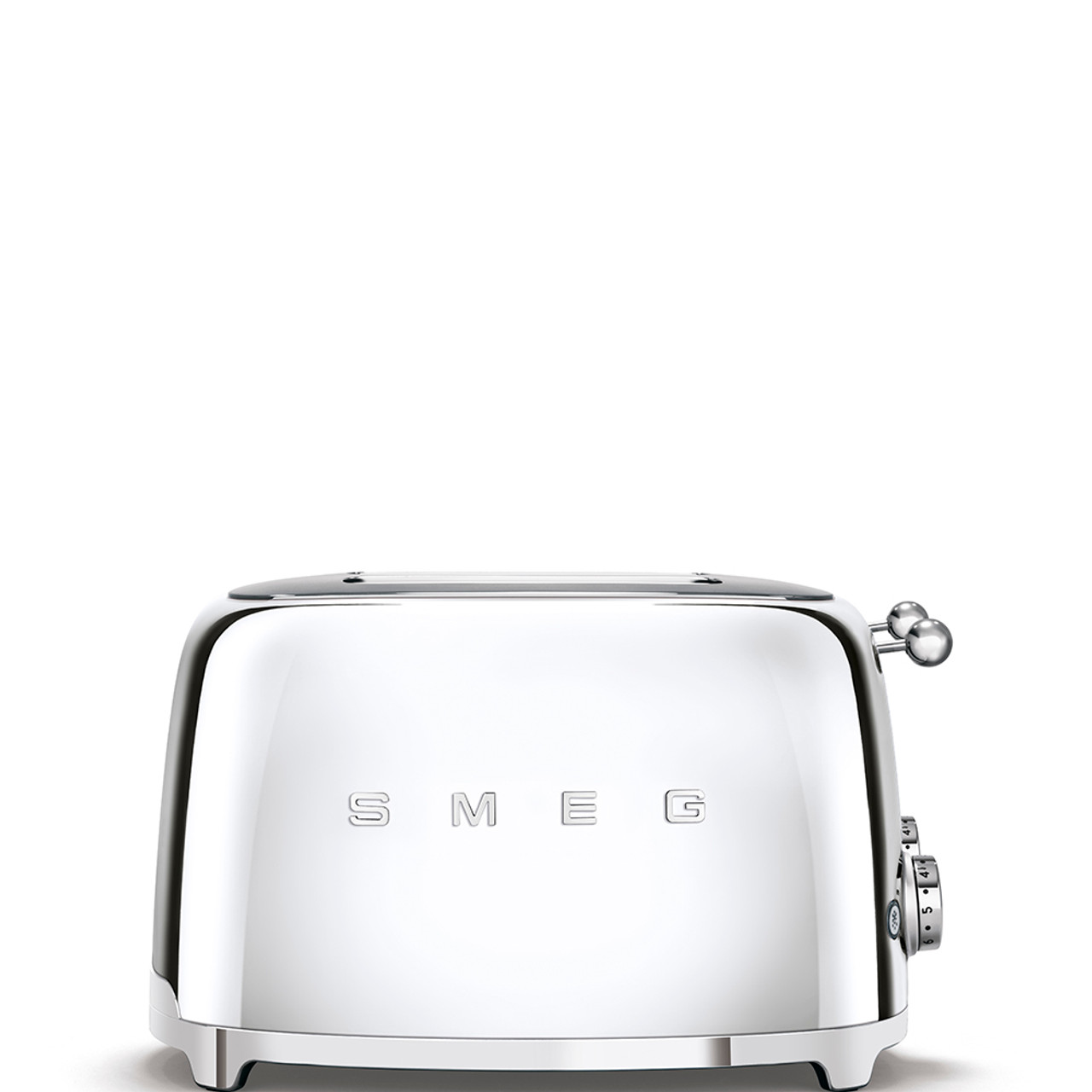 TSF03SSAU - 4 Slot Toaster, 50'S Retro Style Aesthetic, CHROME