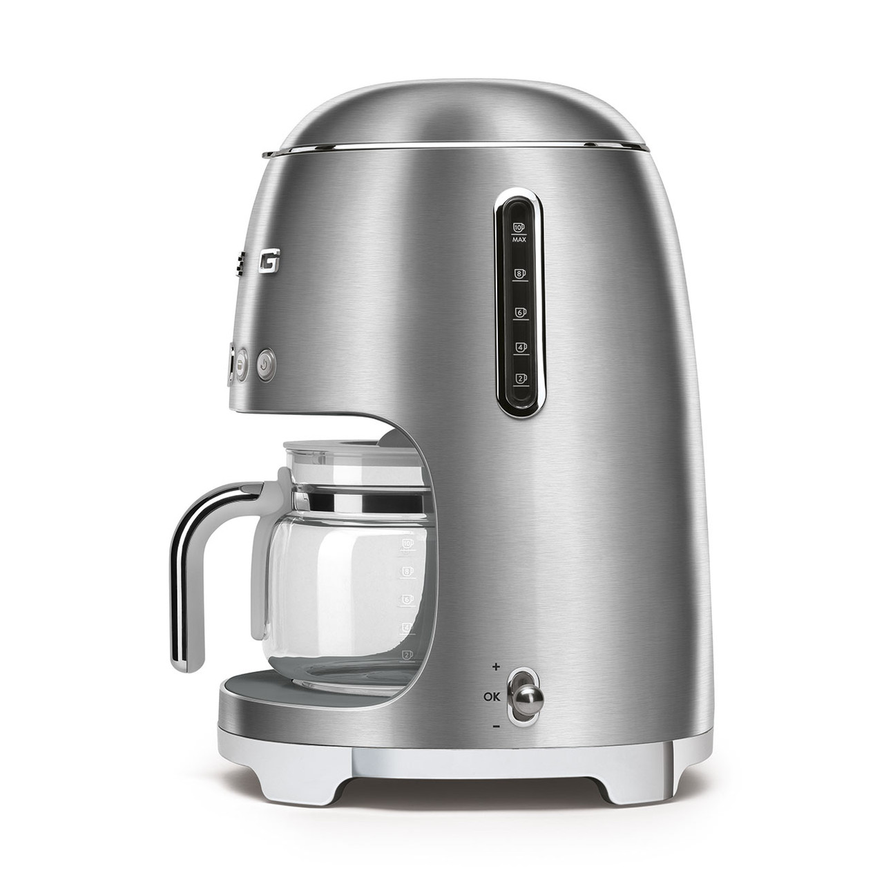 DCF02SSAU - Drip Coffee Machine, 50's Retro Style, CHROME