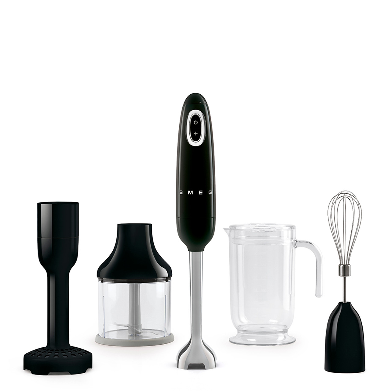 HBF02BLAU - Hand Blender, 50's Retro Style, BLACK