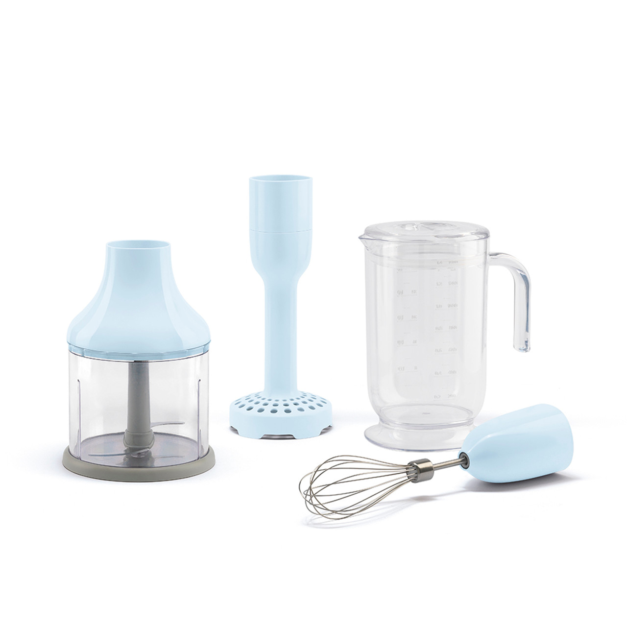 HBF02PBAU - Hand Blender, 50's Retro Style, PASTEL BLUE