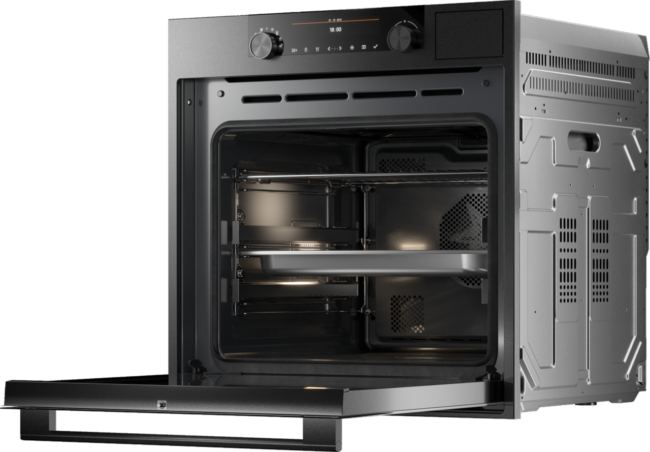 OCS8687B - 60cm Craft Combi Steam Oven - Black Steel