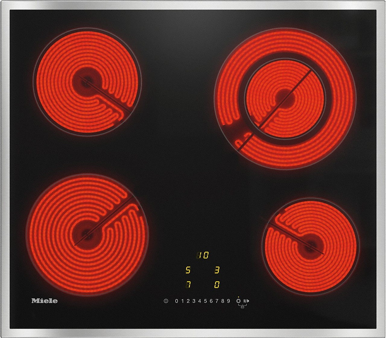 KM 6520 - Ceramic Electric Cooktop With Onset Controls