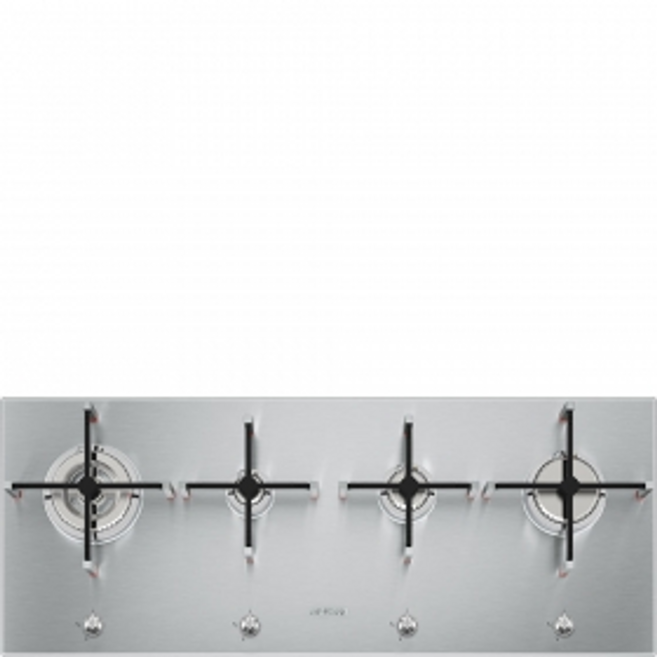 PX1402AU - 100cm Linea 4 Burner Gas Cooktop With Wok Burner - Stainless Steel