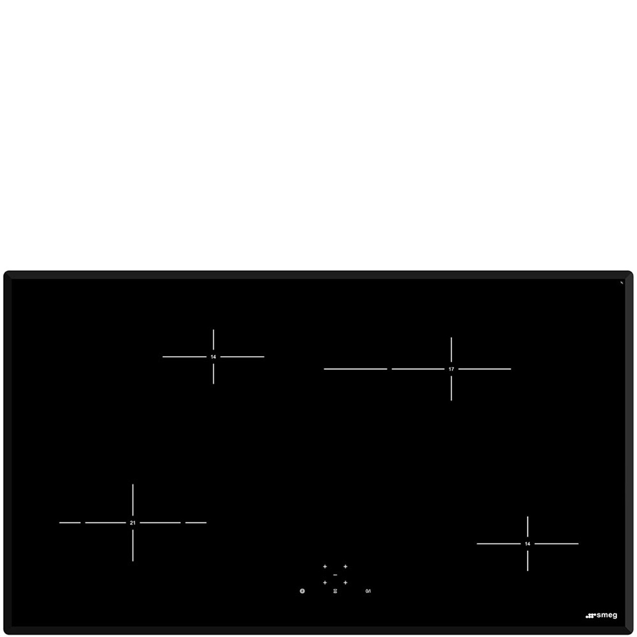 SE394EMTBAU - 90cm Classic 4 Zone Ceramic Cooktop - Black