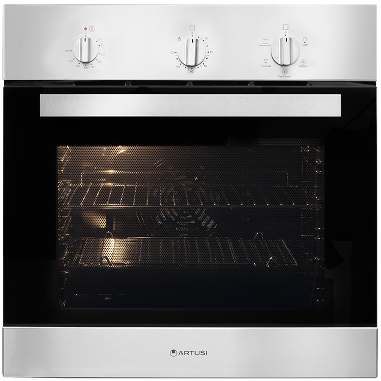 CAO601X/2 - 60cm Built-In Multifunction Oven - Stainless Steel