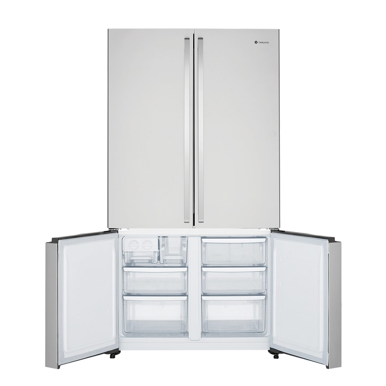 WQE6000SB - 600L Slim 4 Door French Door Fridge - Stainless Steel