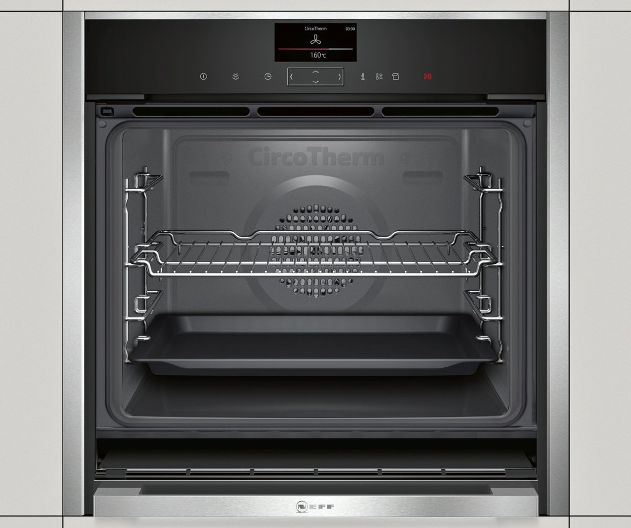 B47FS36N0B - 60cm Multifunction Combi-Steam Oven - Stainless Steel