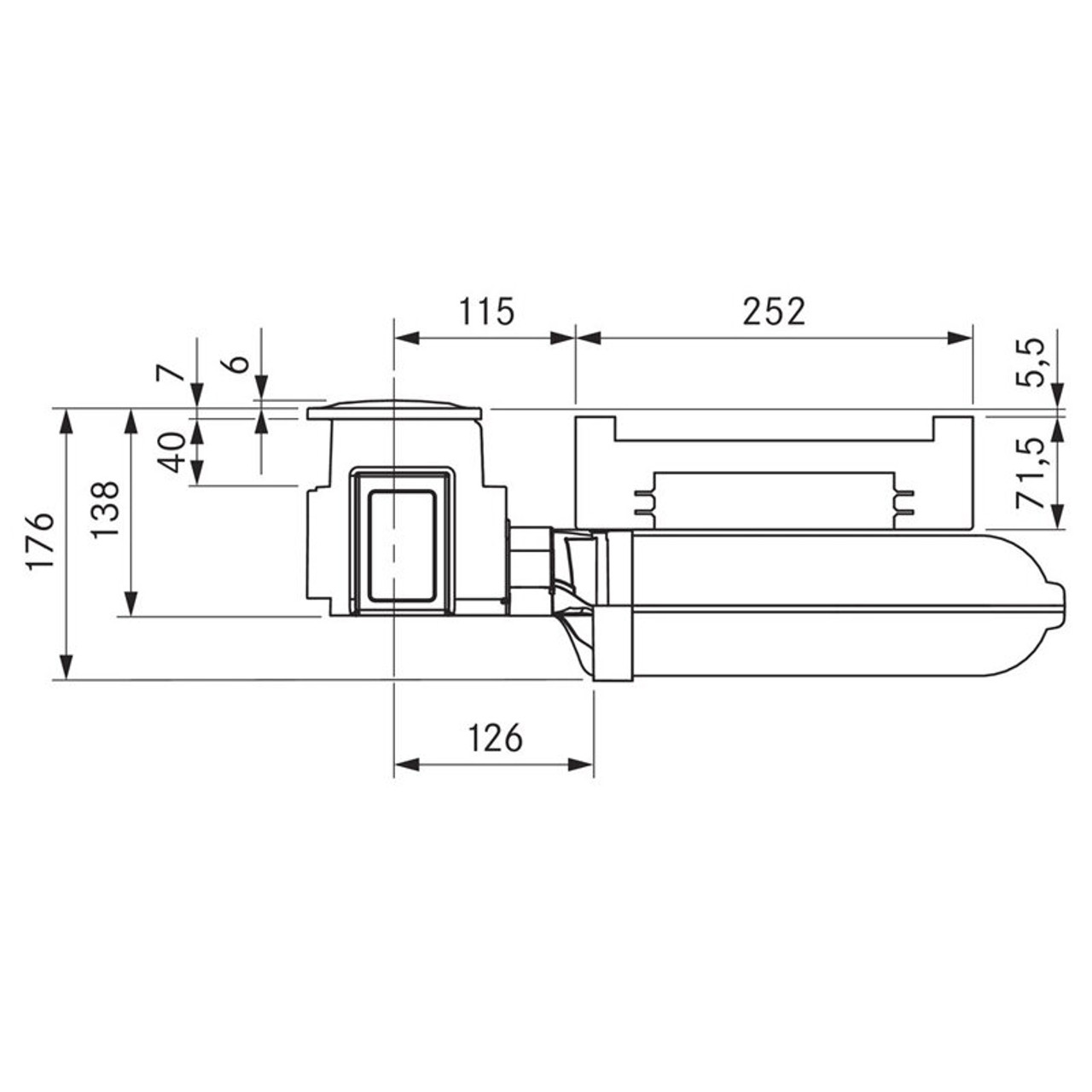 PKA - Pro Cooktop Extractor System Without Fan - Stainless Steel