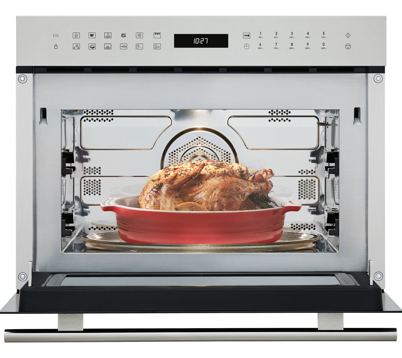 ICBSPO30TMSTH - 45cm Transitional M Series Compact Speed Oven with Microwave and Grill - Stainless Steel