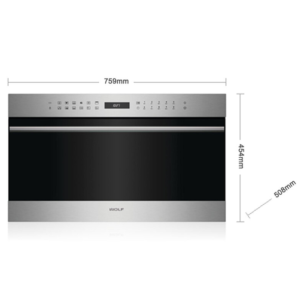 ICBSPO30TESTH - 45cm Transitional E Series Compact Speed Oven with Microwave and Grill - Stainless Steel