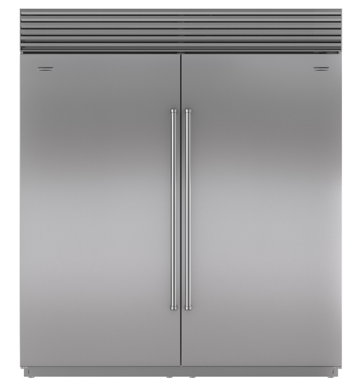 ICBBI36FSPHRH - 704L Built-In Classic Freezer with Internal Ice Maker, Pro Handle - Stainless Steel, Right Hinge