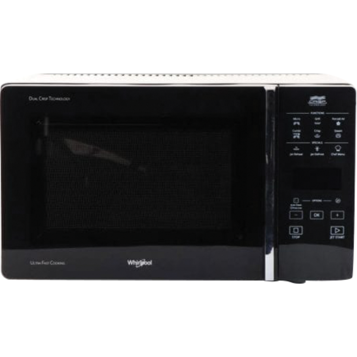 MWCF25BK - 25L CrispFry Microwave with Steam - Black