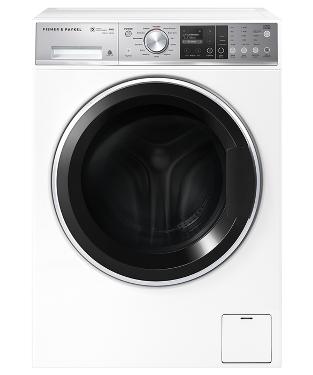 WH1160F2 - 11kg Front Load Washing Machine with ActiveIntelligence and Steam Refresh - White