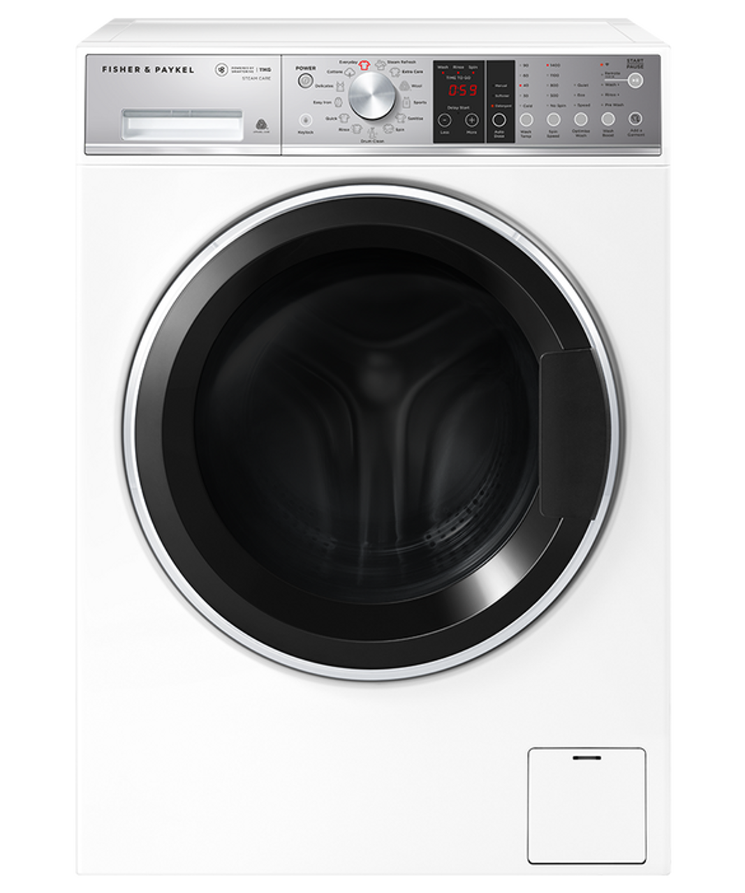 WH1160S1 - 11kg Front Load Washing Machine with Steam Refresh - White