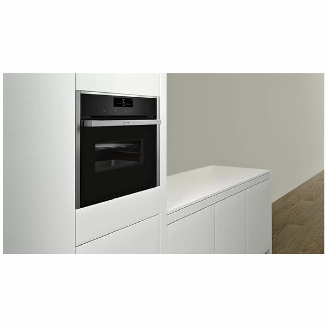 C28MT27H0B - 45cm Compact Combi-Oven with Microwave and Pyrolytic Cleaning - Stainless Steel