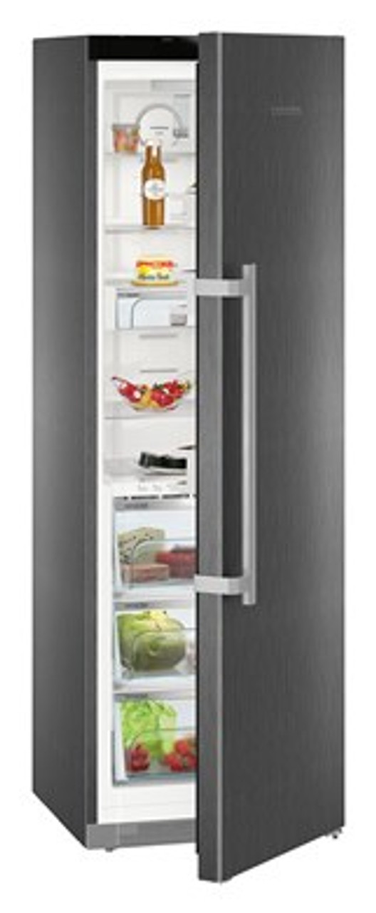 SKBBS4350 - 411L Premium BioFresh Fridge - Black Steel