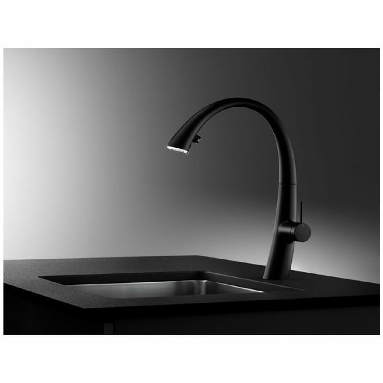 10201102176 - KWC Zoe Pull-Out Tap with Spray - Matte Black