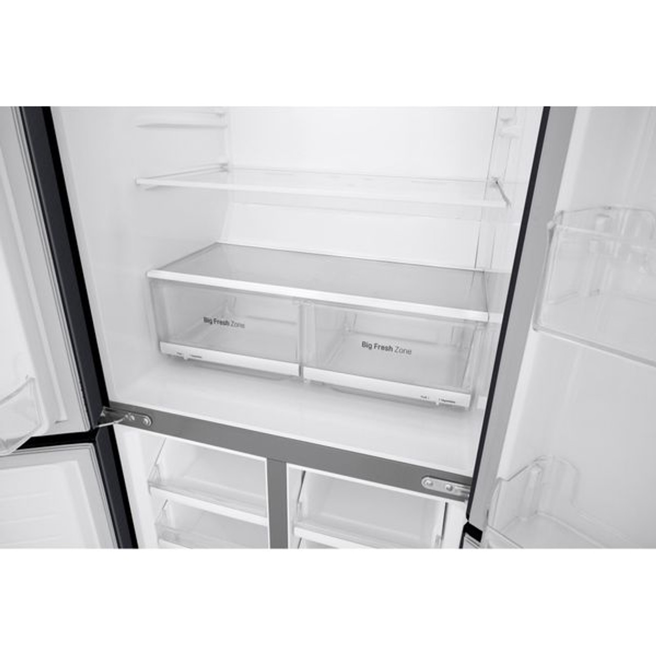 GF-B590MBL - 594L Slim French Door 4 Door Fridge - Matte Black Finish