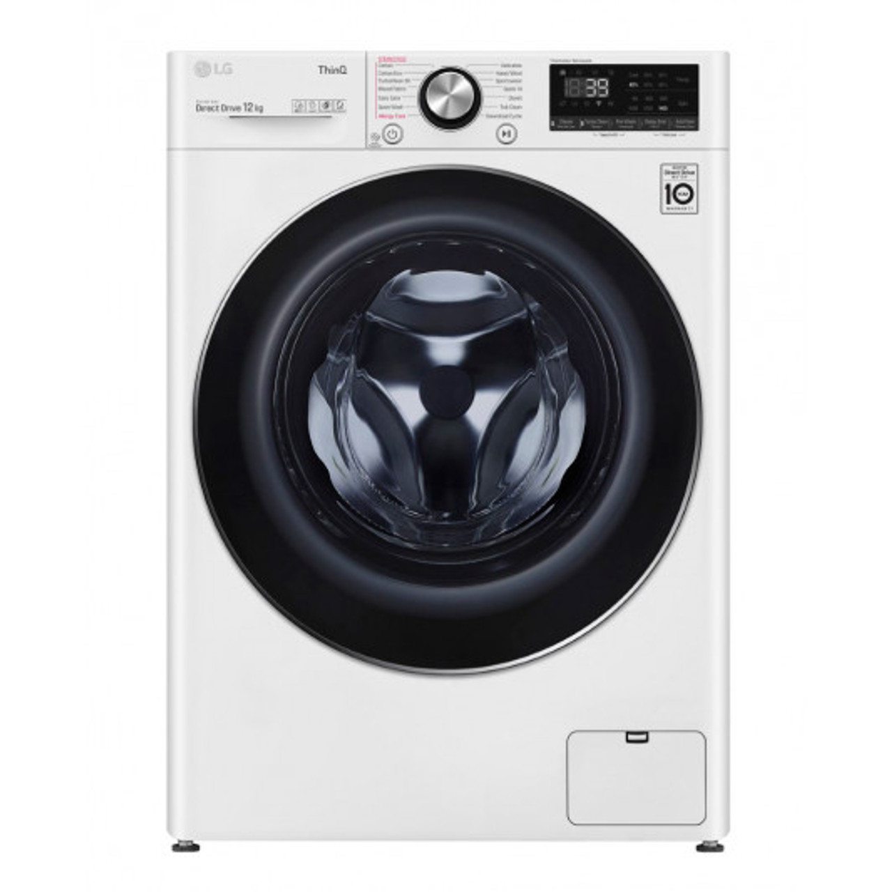 9KG TurboWash™ Front Load Washing Machine in Silver