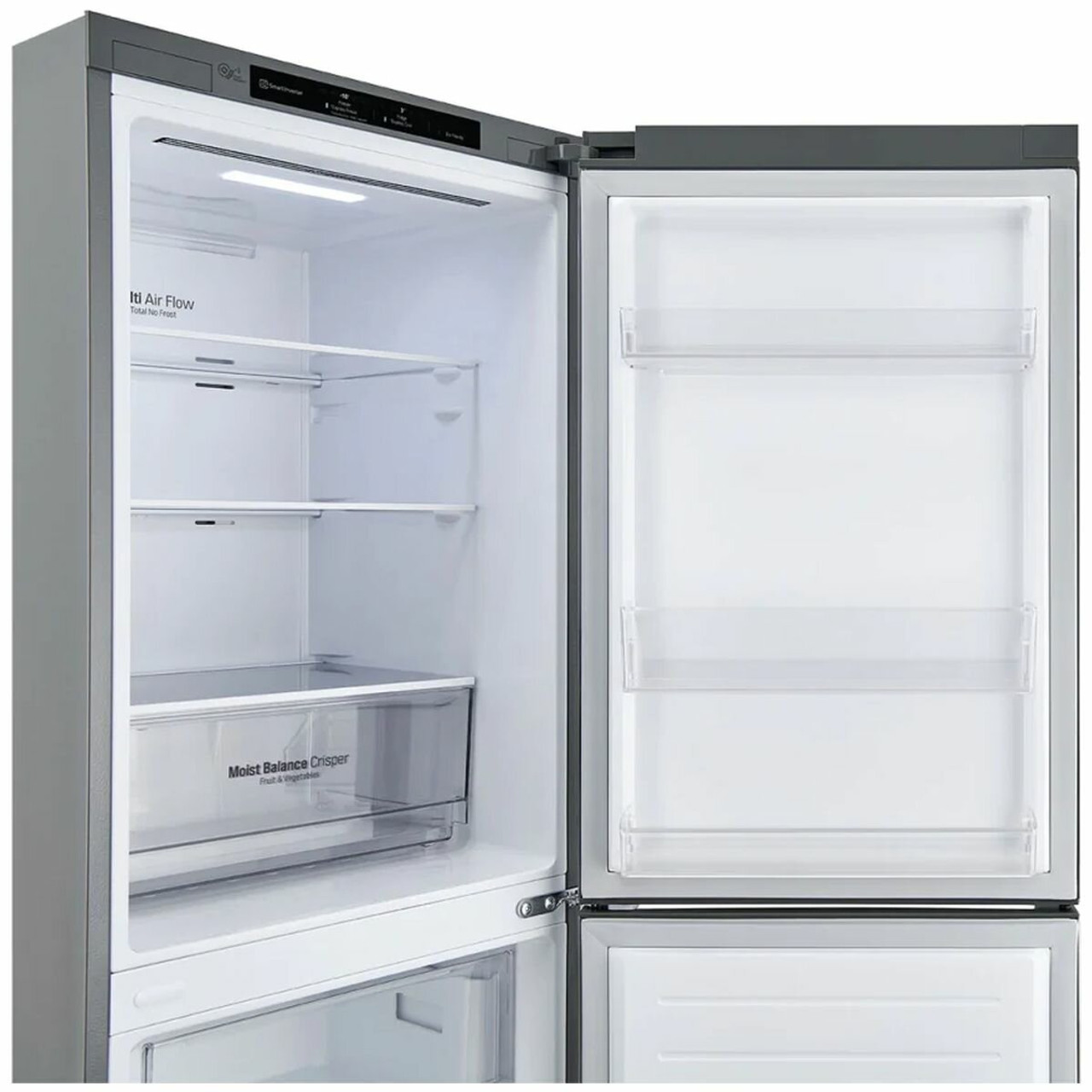 GB335PL - 335L Bottom Mount Fridge with Door Cooling - Stainless Steel