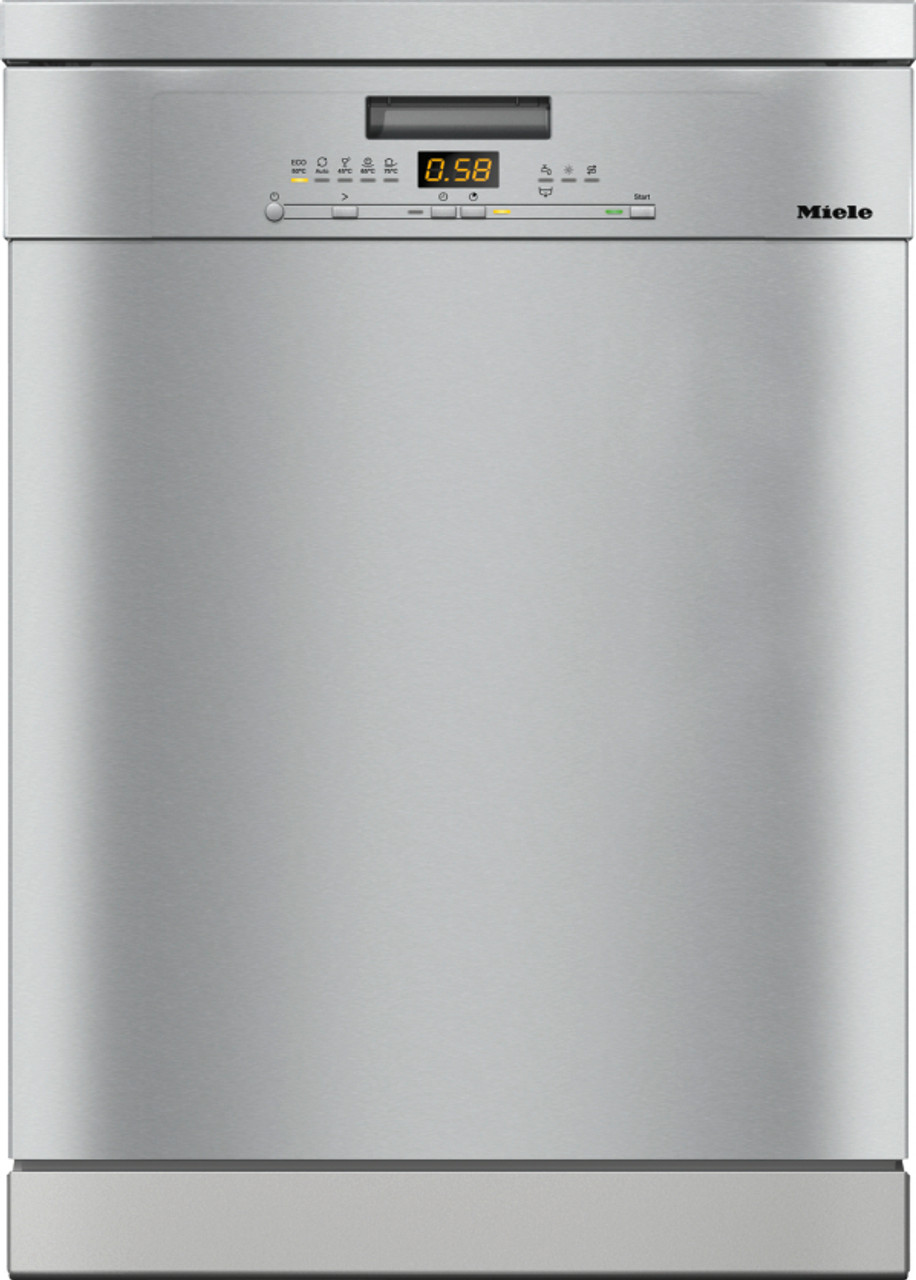 G 5000 SC CLST - Freestanding Dishwasher with Cutlery Tray - Clean Steel