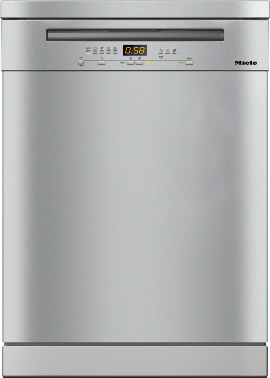 G 5210 SC CLST - Freestanding Dishwasher with AutoOpen Drying and 3D Cutlery Tray - Clean Steel