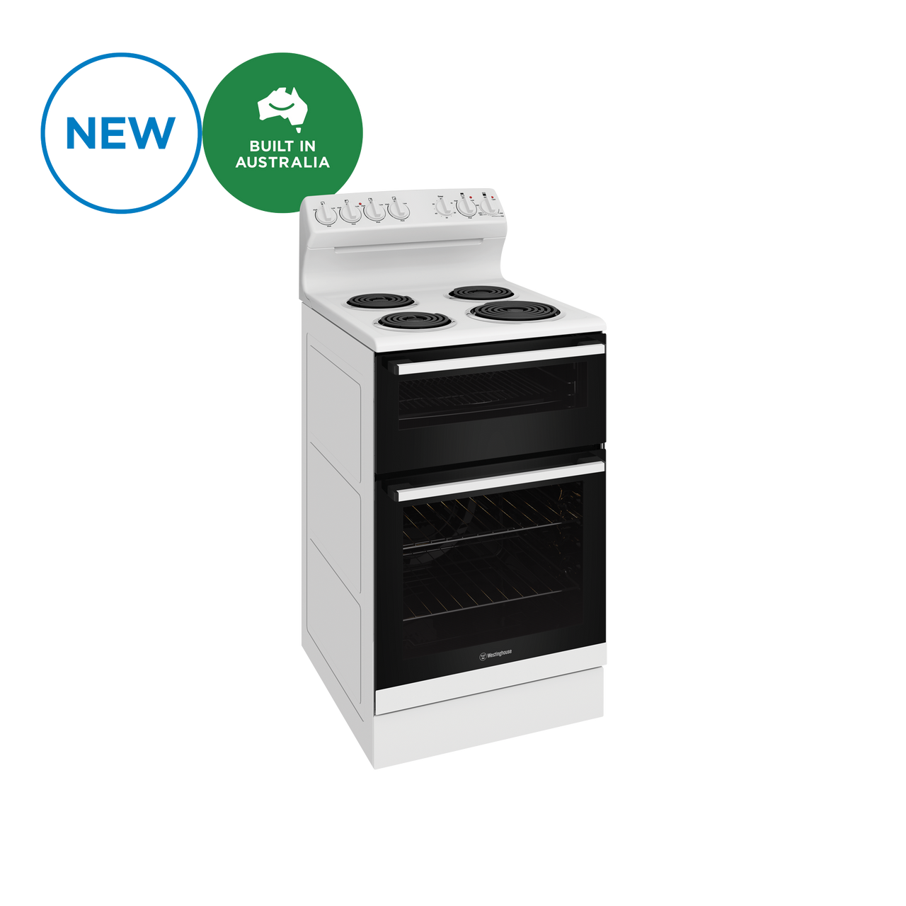 WLE532WC - 54cm Freestanding Cooker, Separate Grill - White