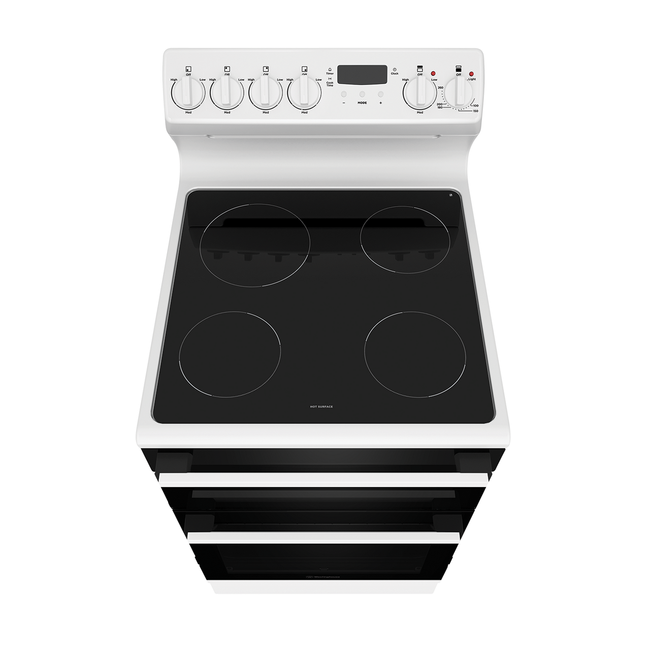 WLE543WC - 54cm Freestanding Cooker, Separate Grill - White