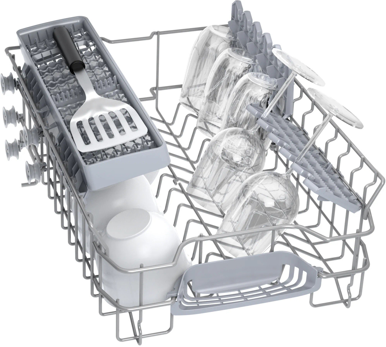 SPS6IKI01A - 45cm Series 6 Slimline Freestanding Dishwasher - Silver