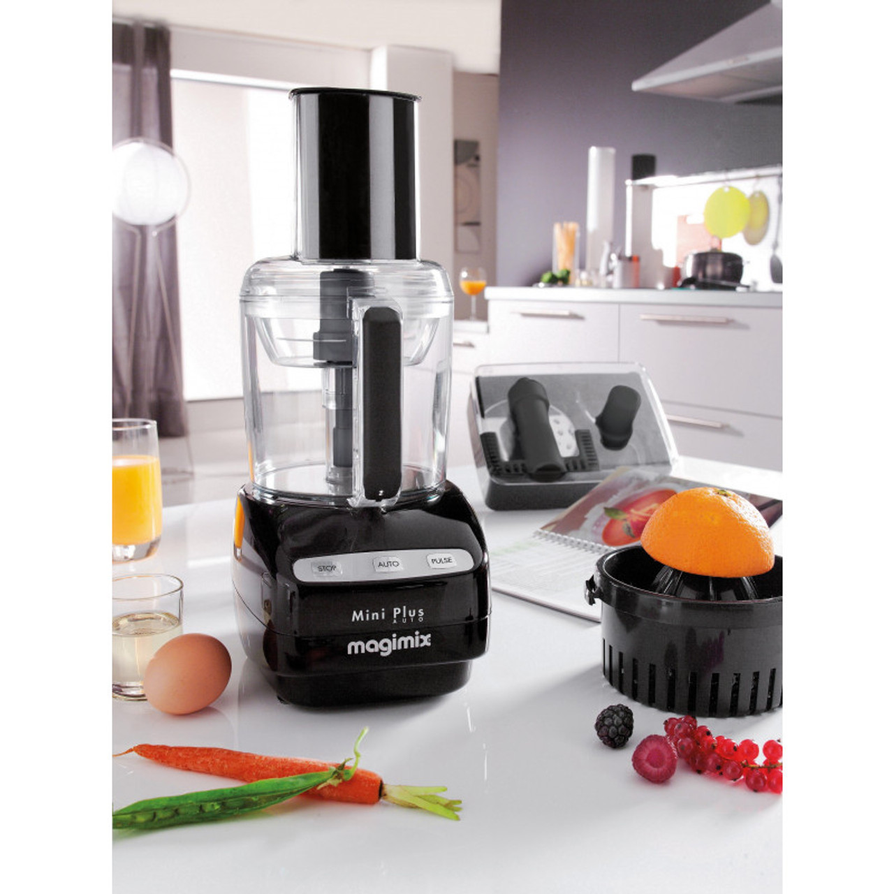 18252AU - Magimix Le Mini Plus Food Processor - Black