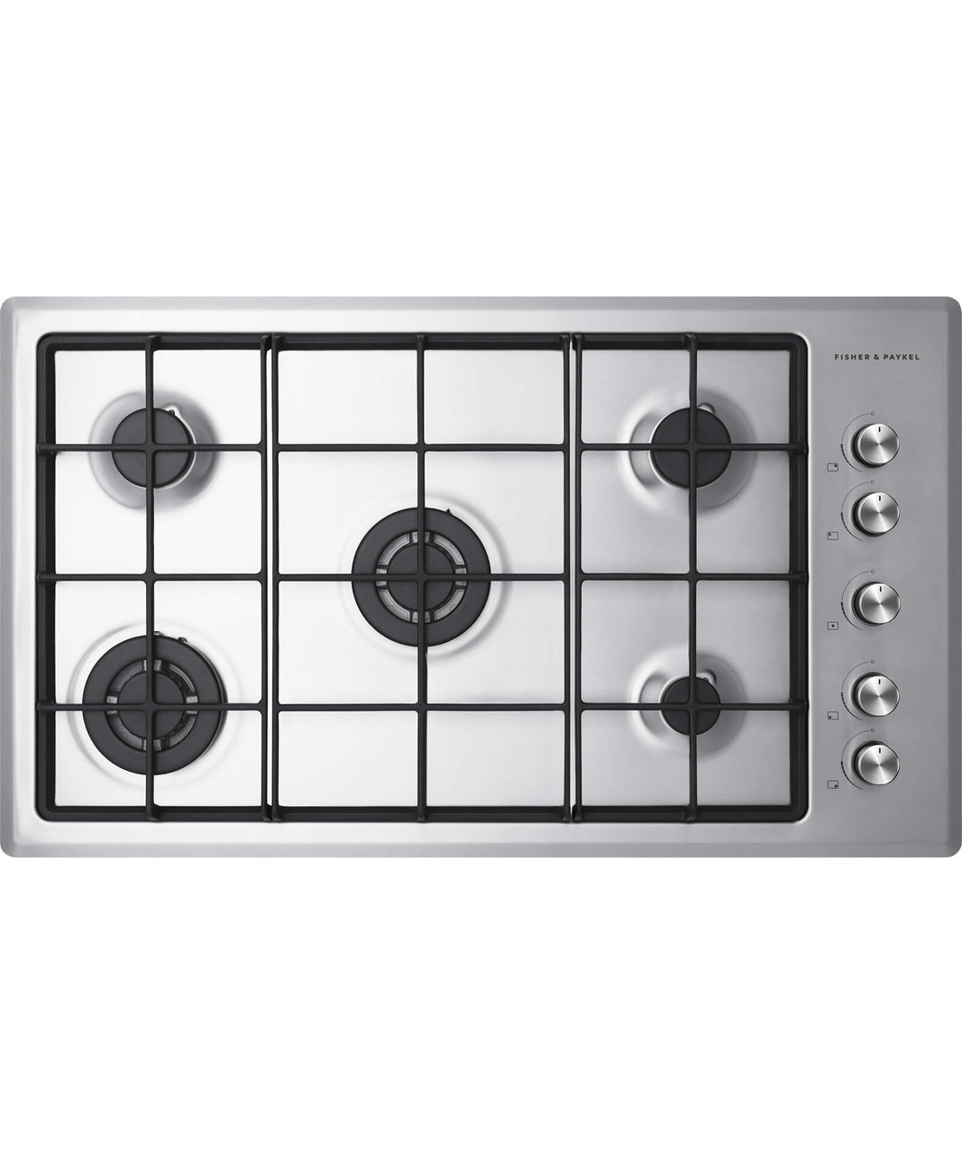 CG905CLPX2 - 90cm Gas on Steel 5 Burner Cooktop 90cm (LPG)