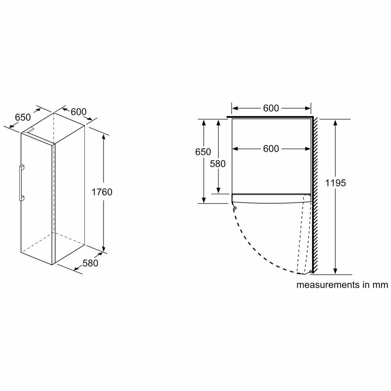 GSN33VI3A - Serie 4 Free-Standing Freezer 176 x 60cm - Stainless Steel (with anti-fingerprint)