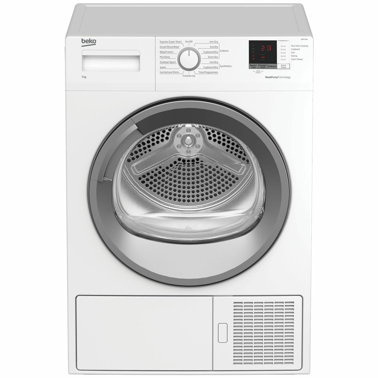 BDP710W - 7kg Heat Pump Dryer - White