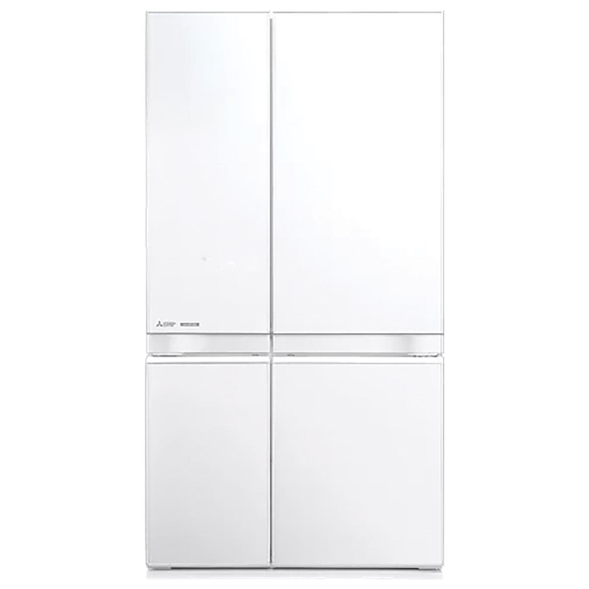 MR-LA635ER-GWH-A - 635L L4 Glass French Door Fridge - Glacier White