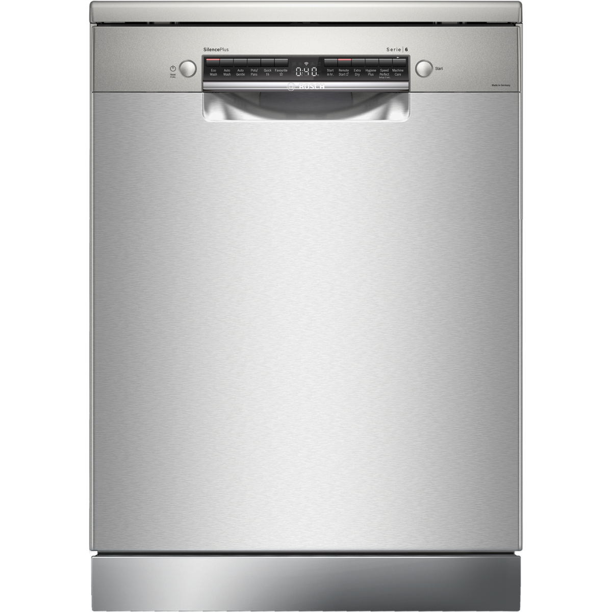 SMS6HCI02A - Serie 6 60cm Freestanding Dishwasher - Stainless Steel
