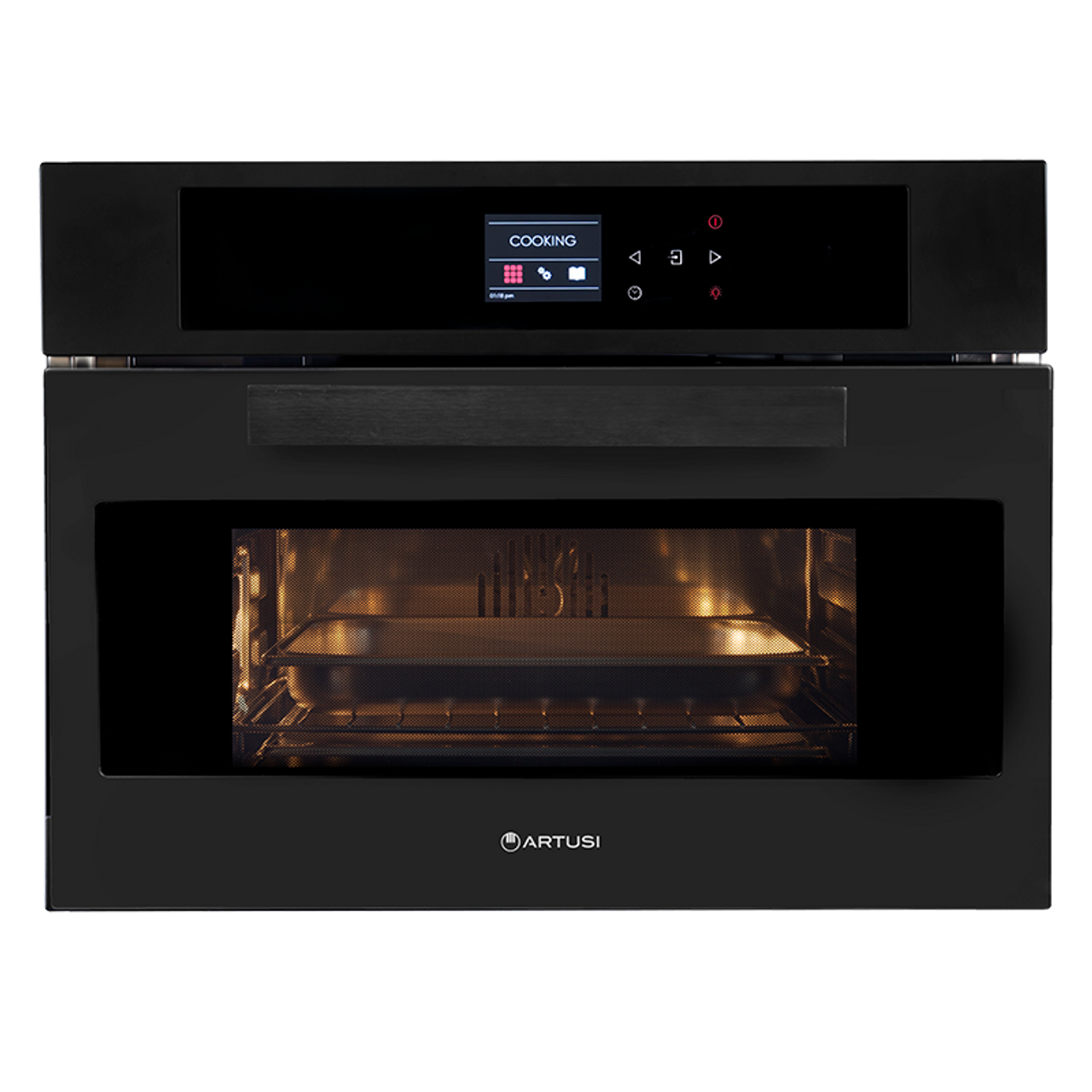 ACS45MB - 60cm Built-In Combination Steam Oven - Matt Black