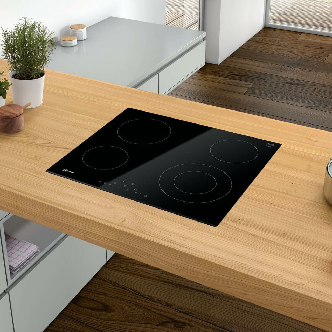 TL16FD9F1A - 60cm Electric Cooktop with TouchControl - Black