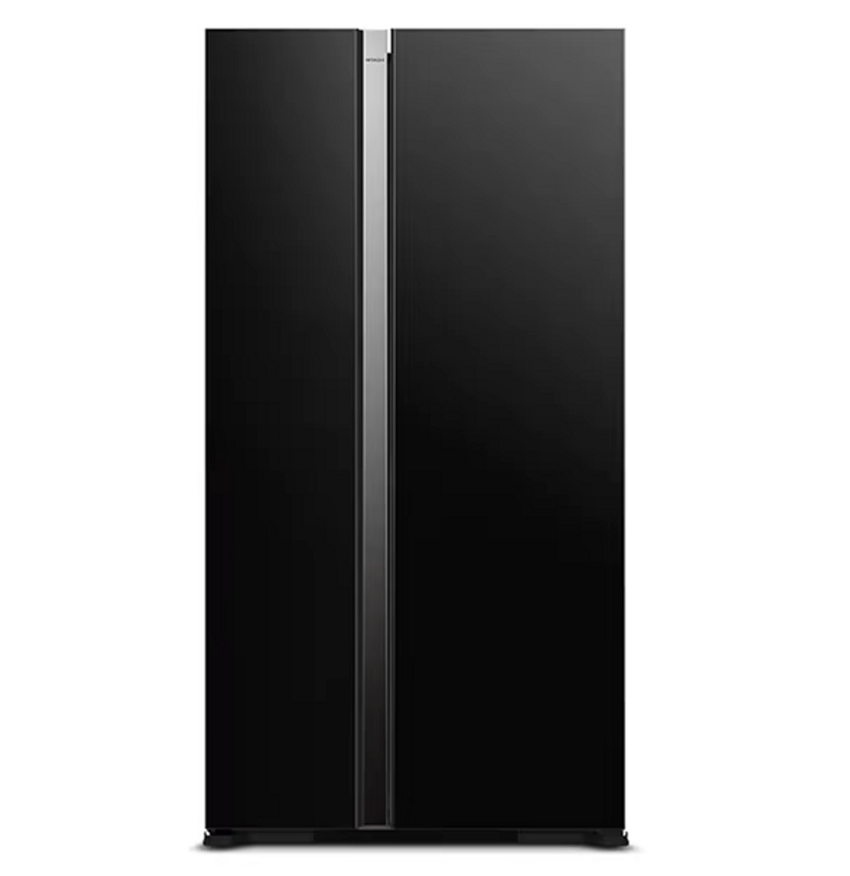 RS800PT0GBL - 595L Side by Side Inverter Refrigerator - Black Glass