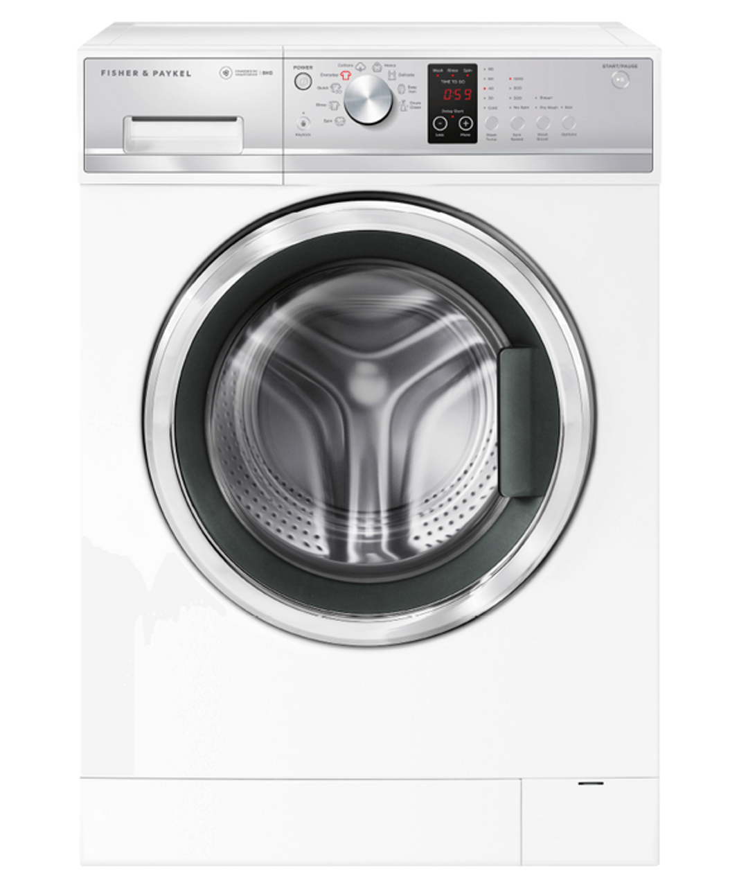 WH8060J3 - 8kg Front Loader Washing Machine - White