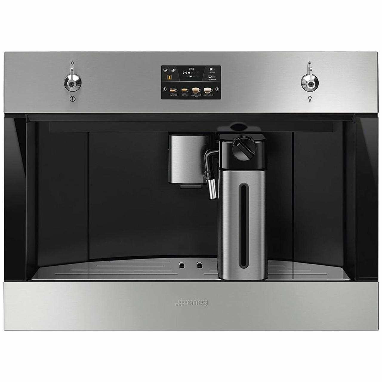 CMS4303X - Classic Aesthetic Coffee Machine - Stainless Steel