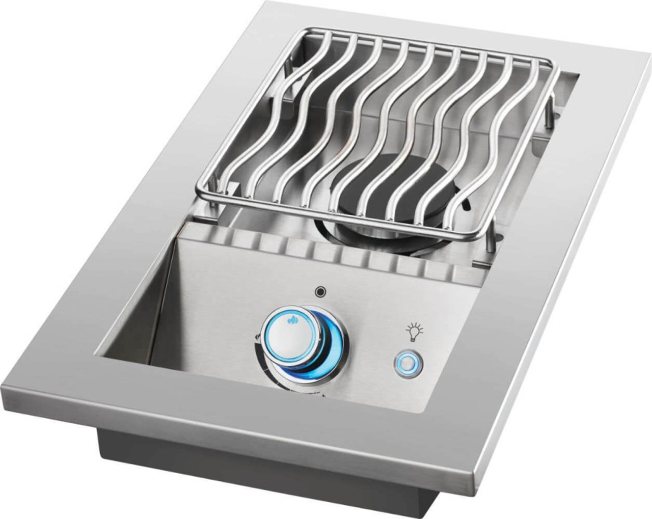 BIB10RTNSSAU - Built-In 700 Series Single Range Top Burner with Stainless Steel Cover - Stainless Steel