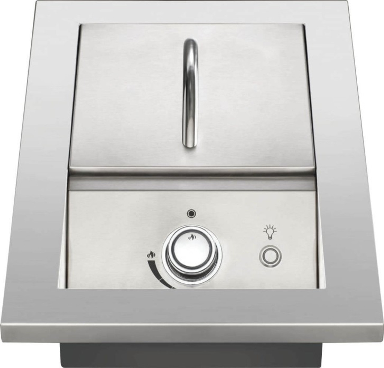 BIB10RTNSSAU - Built-In 700 Series Single Range Top Burner with Stainless Steel Cover - Stainless Steel