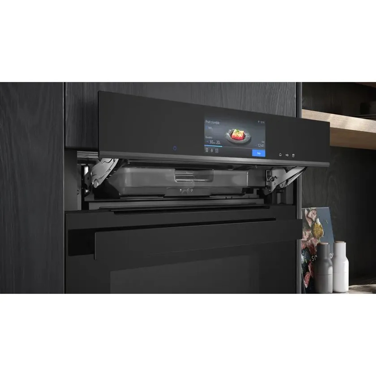 CS958GCB1 - 45cm iQ700 StudioLine Combi Steam Oven - Black